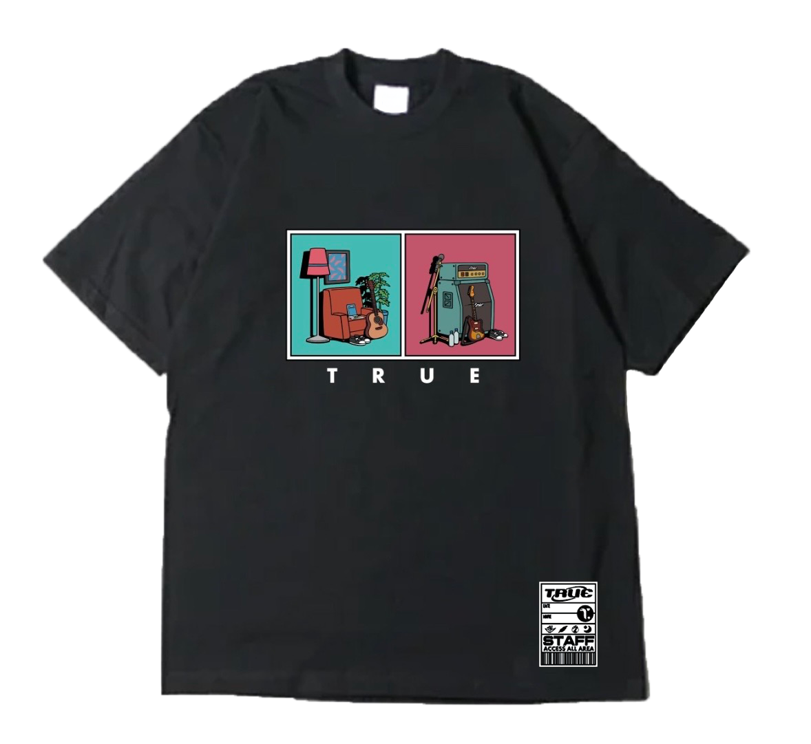 BIGシルエットTシャツ【セルフカバーLIVE vol.1 -みほのうた- / TRUE Live Tour vol.2 -つるのうた-】