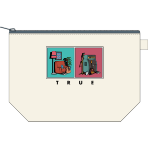 キャンバスポーチ【セルフカバーLIVE vol.1 -みほのうた- / TRUE Live Tour vol.2 -つるのうた-】